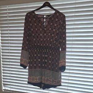 Lane Bryant Multicolor Patterned Jumpsuit